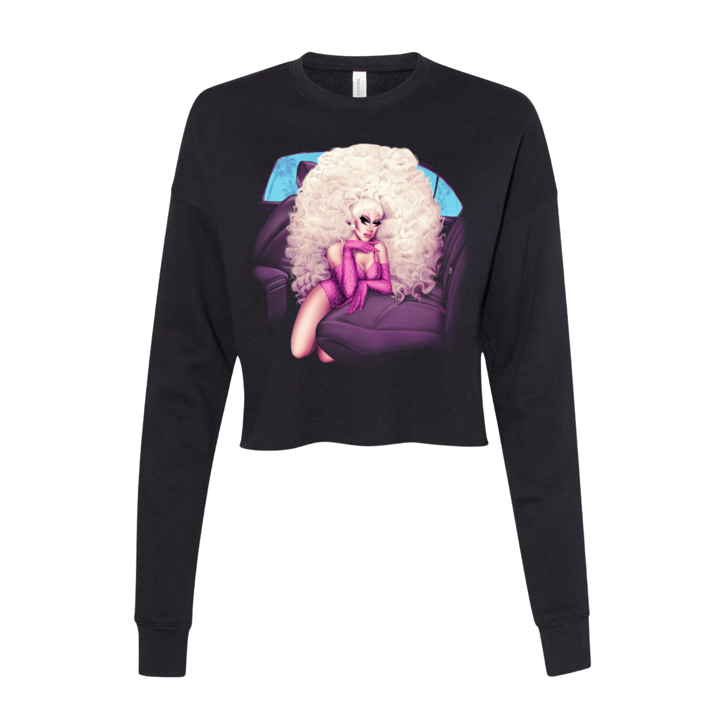 Uber Crop Top Sweatshirt